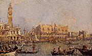 antonio canaletto View of the Ducal Palace in Venice oil painting